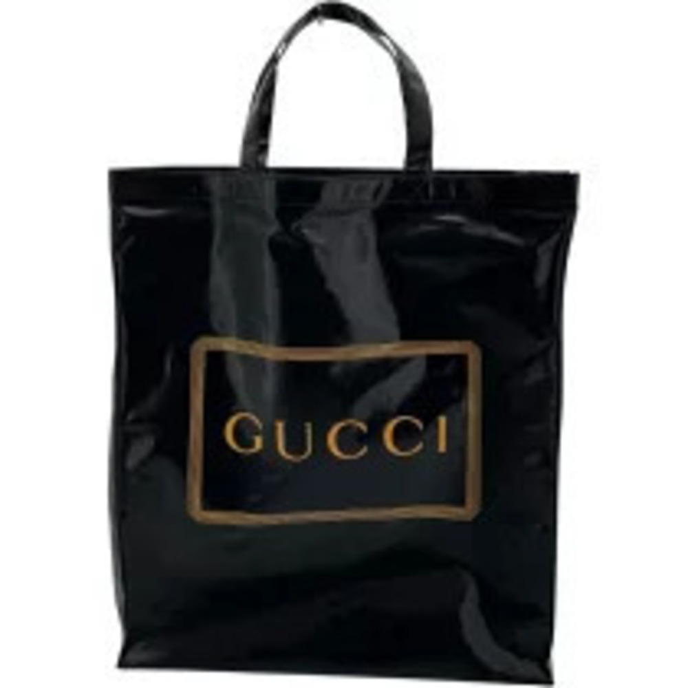 Gucci tote bag black canvas